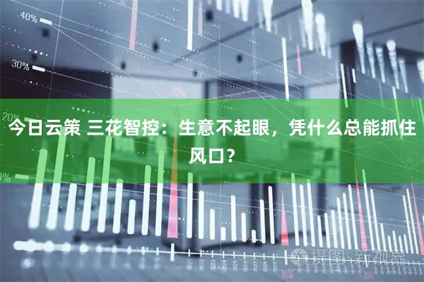 今日云策 三花智控：生意不起眼，凭什么总能抓住风口？