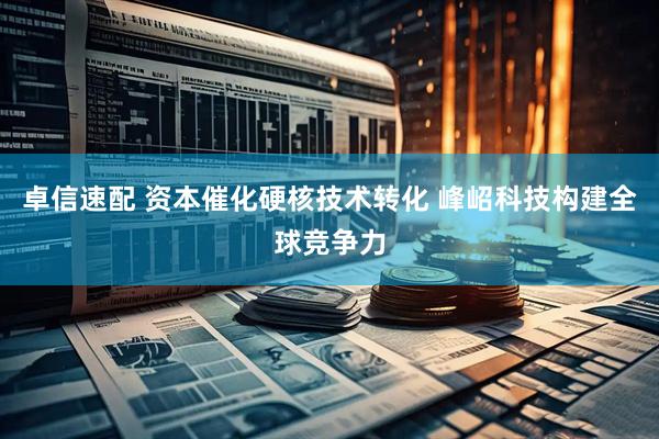 卓信速配 资本催化硬核技术转化 峰岹科技构建全球竞争力